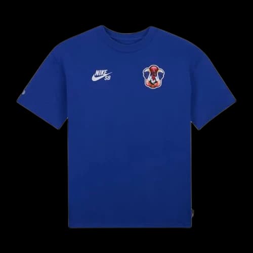 Nike SB Team USA Olympics Federation Skate Tee Royal Blue