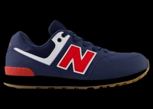 New Balance 574 Lace Navy Team Red (GS)