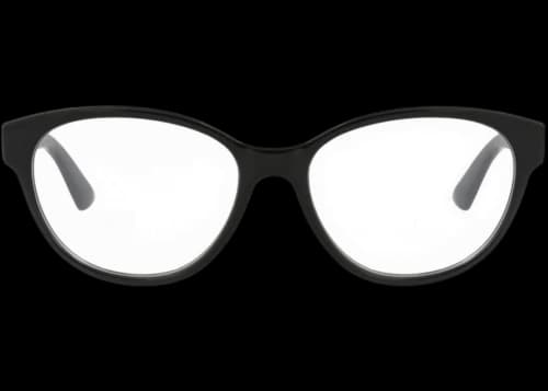 Gucci Cat Eye-Frame Injection Optical Frames Black Black Transparent (GG0633O-30008590-001)