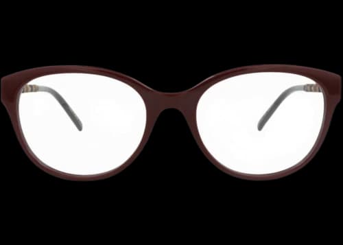 Gucci Cat Eye-Frame Acetate Optical Frames Burgundy Gold Transparent (GG0656O-30008566-004)