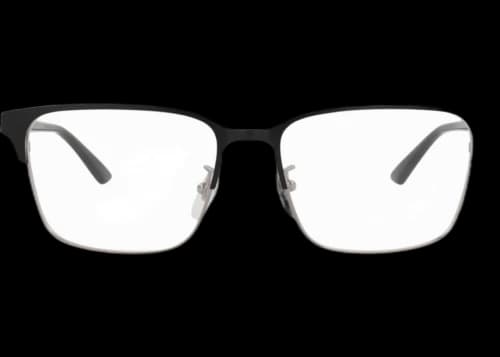 Gucci Square-Frame Optical Frames Ruthenium Black Transparent (GG0756OA-30008935-003)