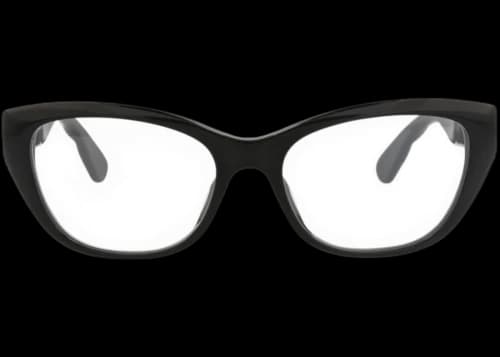 Gucci Cat Eye-Frame Acetate Optical Frames Black Black Transparent (GG0813O-30009483-001)