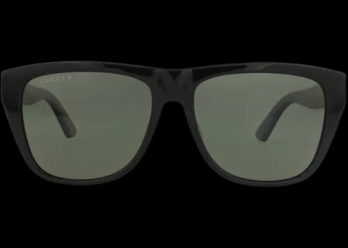 Gucci Square-Frame Acetate Sunglasses Black Green Green (GG0926S-30010574-006)