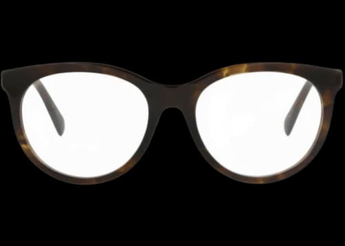 Gucci Round-Frame Optical Frames Havana Havana Transparent (GG1074O-30013029-005)