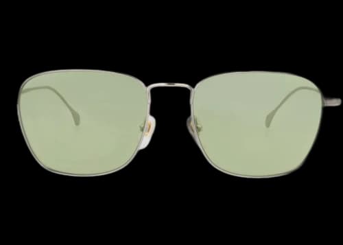 Gucci Square-Frame Metal Sunglasses Silver Silver Green (GG1183S-30013463-004)