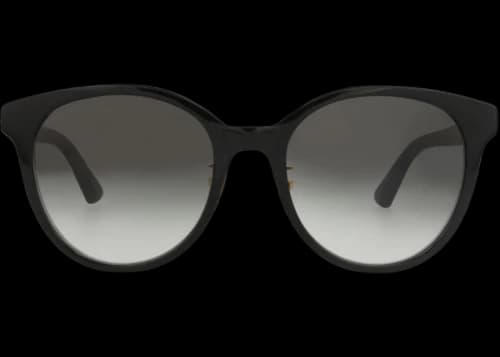 Gucci Round-Frame Acetate Sunglasses Black Black Grey (GG1191SK-30013489-001)