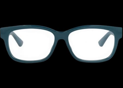 Gucci Square-Frame Injection Optical Frames Blue Blue Transparent (GG1341O-30013879-003)