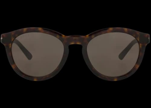 Gucci Round-Frame Recycled Acetate Sunglasses Havana Havana Brown (GG1501S-30014878-002)