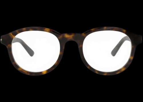 Gucci Round-Frame Recycled Acetate Optical Frames Havana Havana Transparent (GG1503O-30014784-002)
