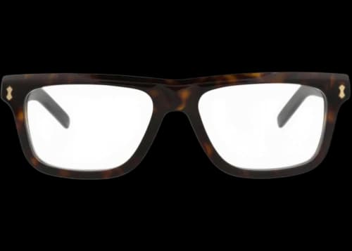 Gucci Square-Frame Recycled Acetate Optical Frames Havana Havana Transparent (GG1525O-30014805-002)
