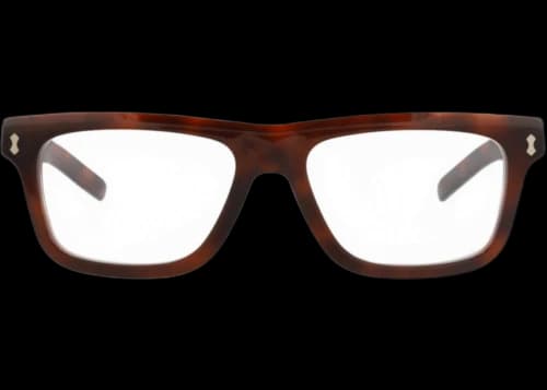 Gucci Square-Frame Recycled Acetate Optical Frames Havana Havana Transparent (GG1525O-30014805-003)