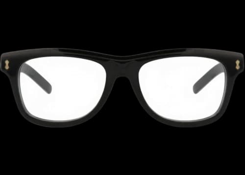 Gucci Square-Frame Recycled Acetate Optical Frames Black Black Transparent (GG1526O-30014806-005)