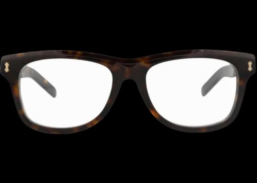 Gucci Square-Frame Recycled Acetate Optical Frames Havana Havana Transparent (GG1526O-30014806-006)