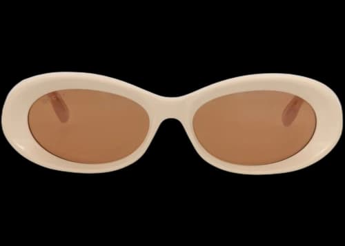 Gucci Round-Frame Recycled Acetate Sunglasses Beige Beige Brown (GG1527S-30014807-004)