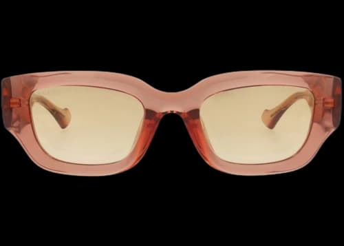Gucci Cat Eye-Frame Injection Sunglasses Brown Brown Orange (GG1558SK-30014905-004)