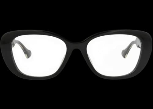 Gucci Cat Eye-Frame Recycled Acetate Optical Frames Black Crystal Transparent (GG1559OK-30014940-001)