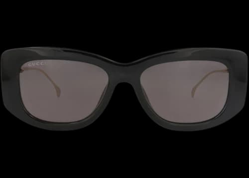Gucci Square-Frame Injection Sunglasses Black Gold Grey (GG1566SA-30014906-001)