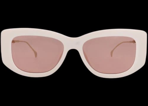 Gucci Square-Frame Injection Sunglasses Ivory Gold Red (GG1566SA-30014906-003)