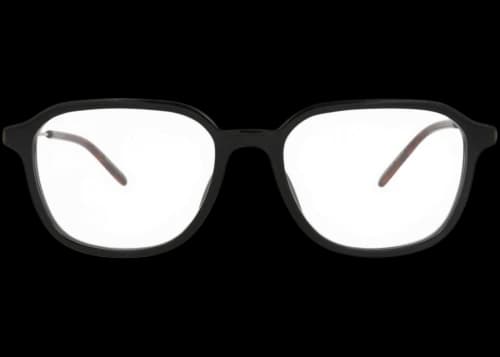 Gucci Square-Frame Recycled Acetate Optical Frames Black Gold Transparent (GG1576O-30014847-001)