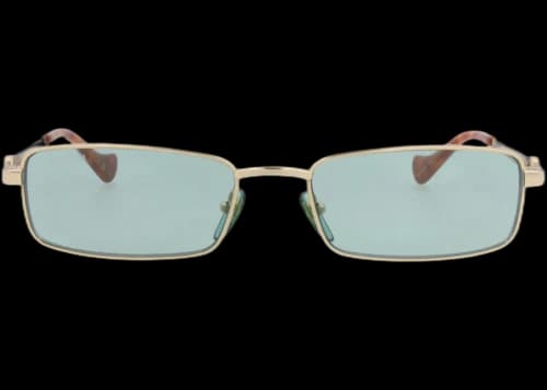 Gucci Square-Frame Metal Sunglasses Gold Gold Green (GG1600S-30014872-003)