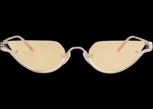 Gucci Cat Eye-Frame Metal Sunglasses Gold Gold Yellow (GG1603S-30014876-004)