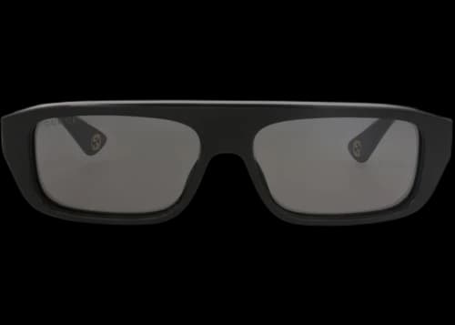 Gucci Square-Frame Recycled Acetate Sunglasses Black Black Grey (GG1617S-30014946-001)