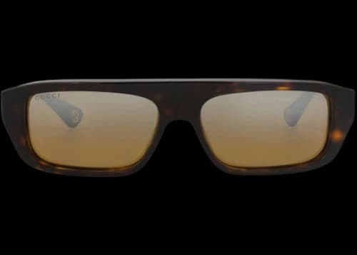 Gucci Square-Frame Recycled Acetate Sunglasses Havana Havana Silver (GG1617S-30014946-002)