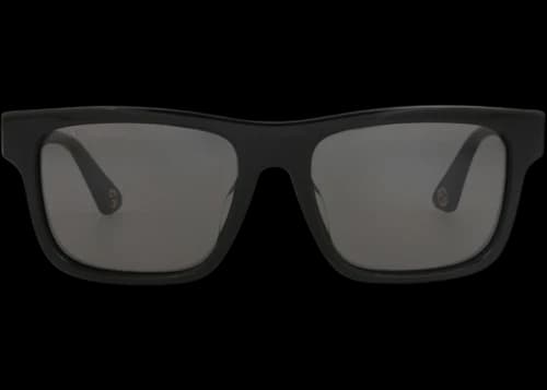 Gucci Square-Frame Recycled Acetate Sunglasses Black Black Grey (GG1618SA-30015101-001)