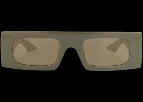 Gucci Shield-Frame Injection Sunglasses Green Green Brown (GG1646S-30015324-007)