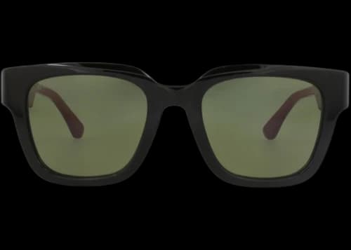 Gucci Square-Frame Recycled Acetate Sunglasses Black Red Green (GG1670SK-30015458-005)
