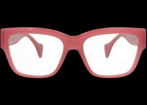 Gucci Square-Frame Recycled Acetate Optical Frames Pink Pink Transparent (GG1705O-30015494-003)