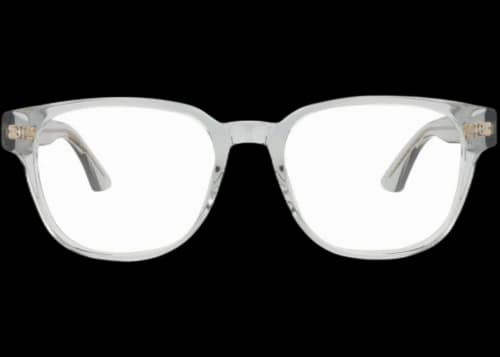 Gucci Round-Frame Recycled Acetate Optical Frames Grey Grey Transparent (GG1746OA-30015551-003)