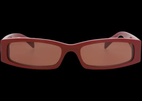 Gucci Square-Frame Recycled Acetate Sunglasses Burgundy Burgundy Brown (GG1778SA-30015947-003)