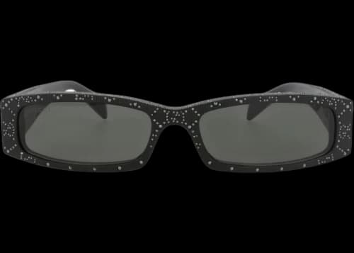 Gucci Square-Frame Recycled Acetate Sunglasses Black Black Grey (GG1778SA-30015947-004)