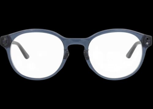 Gucci Round-Frame Recycled Acetate Optical Frames Blue Blue Transparent (GG1898OA-30016058-003)