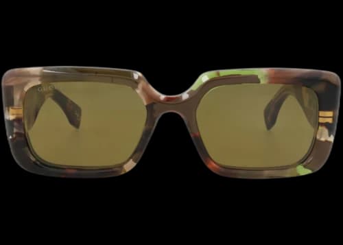 Gucci Square-Frame Recycled Acetate Sunglasses Green Green Brown (GG1906S-30016069-002)