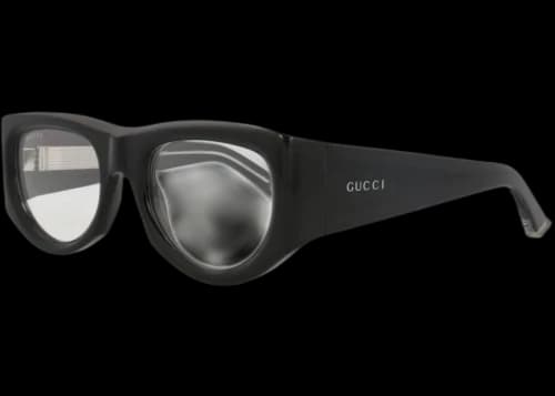 Gucci Cat Eye-Frame Recycled Acetate Sunglasses Black Black Transparent (GG1917S-30016529-002)