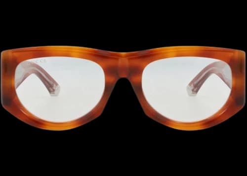 Gucci Cat Eye-Frame Recycled Acetate Sunglasses Havana Havana Transparent (GG1917S-30016529-005)