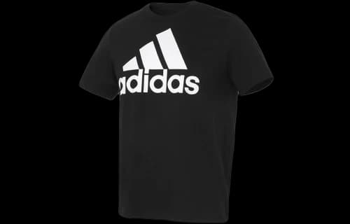 adidas Essentials Big Logo Tee Black/White