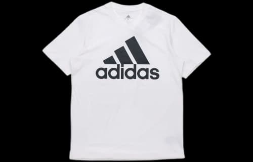 adidas Essentials Big Logo Tee White/Black