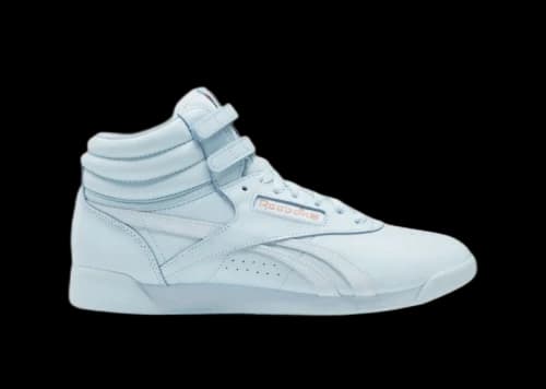 Reebok Freestyle Hi Cardi B Glass Blue (Women's)