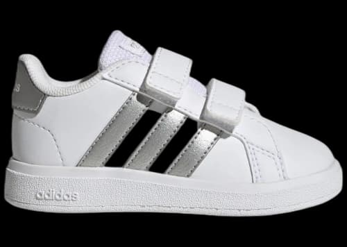 adidas Grand Court 2.0 Cloud White Matte Silver (TD)