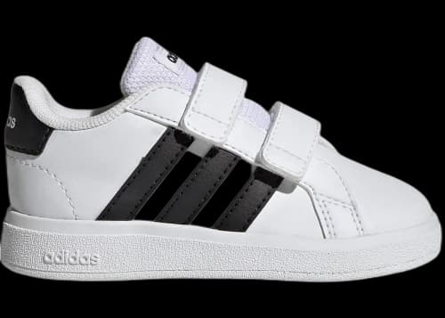 adidas Grand Court 2.0 White Black (TD)