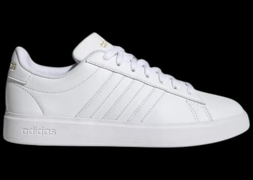 adidas Grand Court 2.0 Cloud White Gold Metallic (Women's)