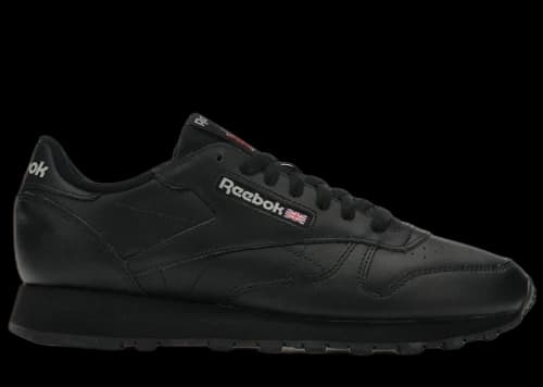 Reebok Classic Leather Core Black Pure Grey