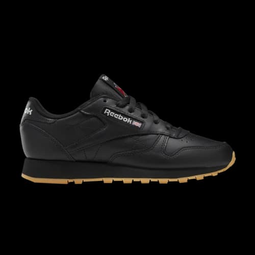 Classic Leather 'Black Pure Grey Gum' (Women's)