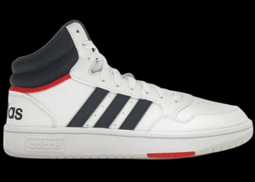 adidas Hoops 3.0 White Navy Red