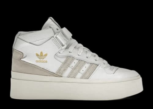 adidas Forum Bonega Mid Cloud White Orbit Grey Bliss (Women's)