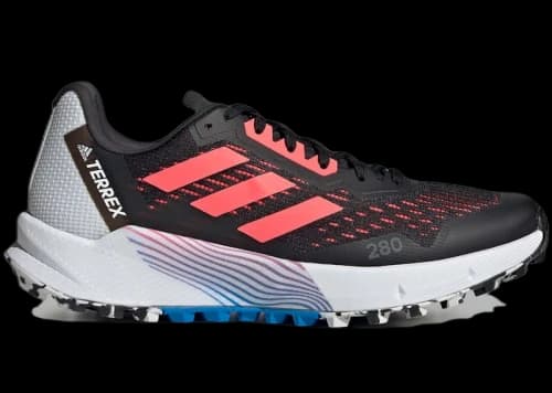 adidas Terrex Agravic Flow 2 Black Turbo Blue Rush (Women's)