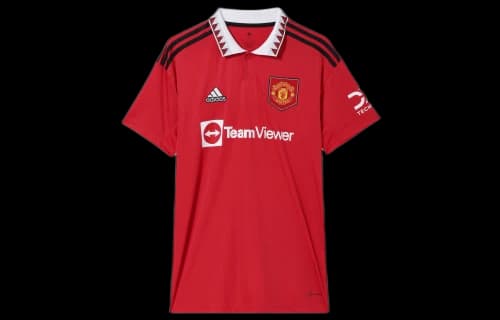 adidas Manchester United Fan Edition Soccer/Football Short Sleeve Red T-Shirt